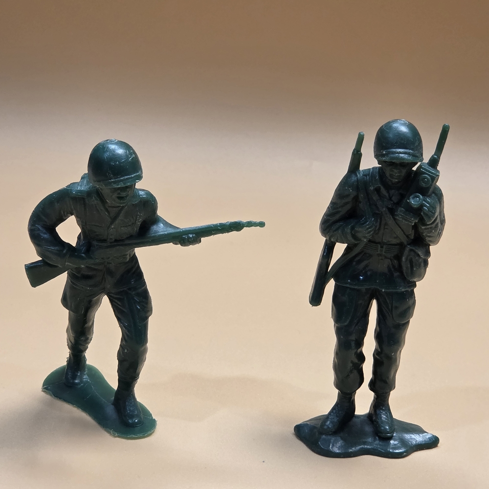 Green Toy Soldier Action Figures